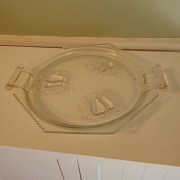 Jeanette Glass Tray - Picture 1 of 7